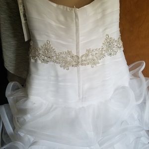 Wedding dress (never worn with tags)